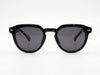 Classic Round Summer Shades – Black Frame & Tinted Lenses