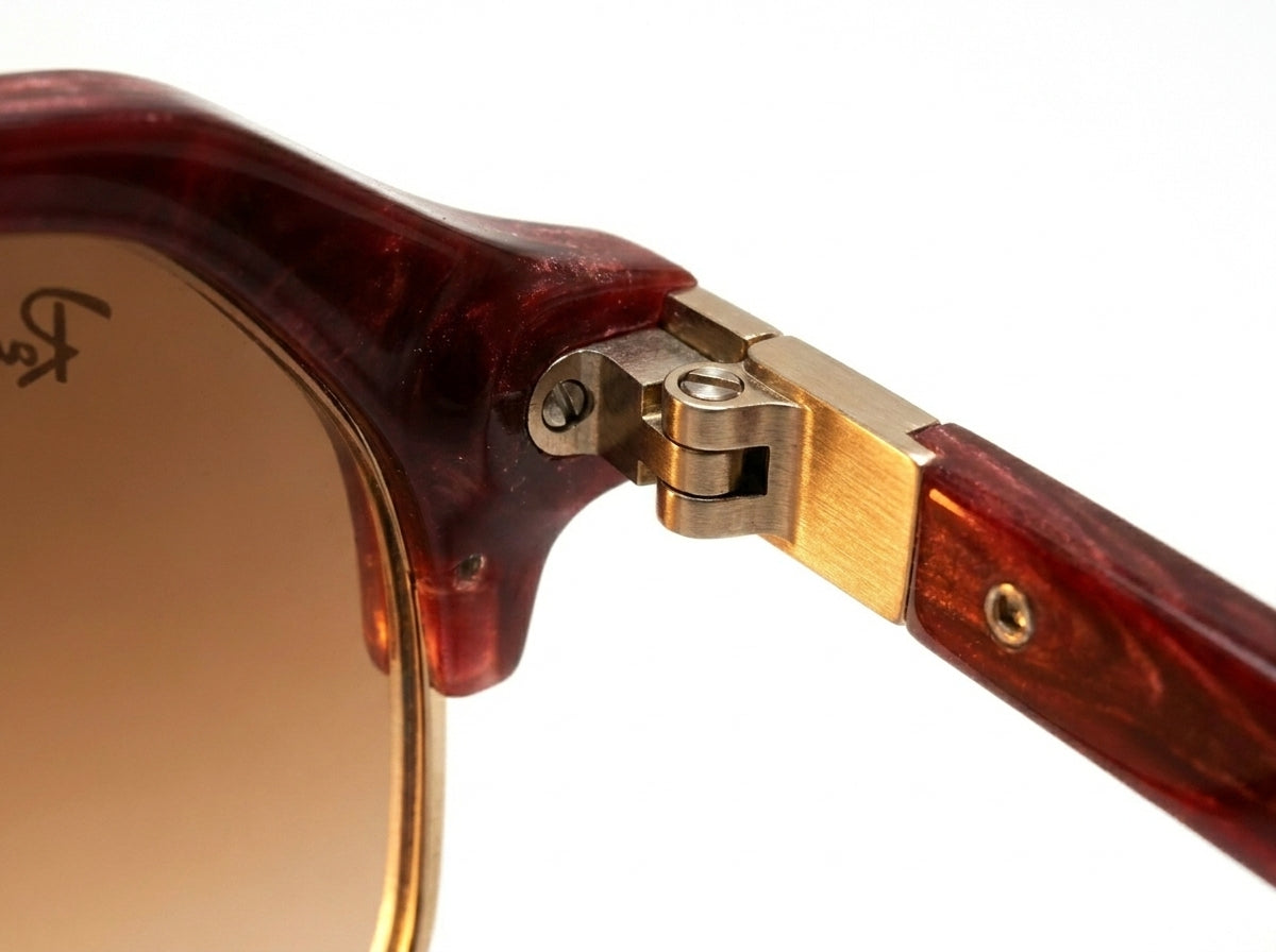 Ray-Ban Ferrari Edition 2170 – Lunettes de soleil géométriques aux verres brun doré dégradé