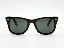 Ray-Ban Original Wayfarer 2140 – Classic Black Frame & G-15 Green Lens